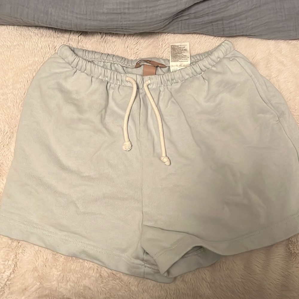 H&M Light Blue Sweatshorts